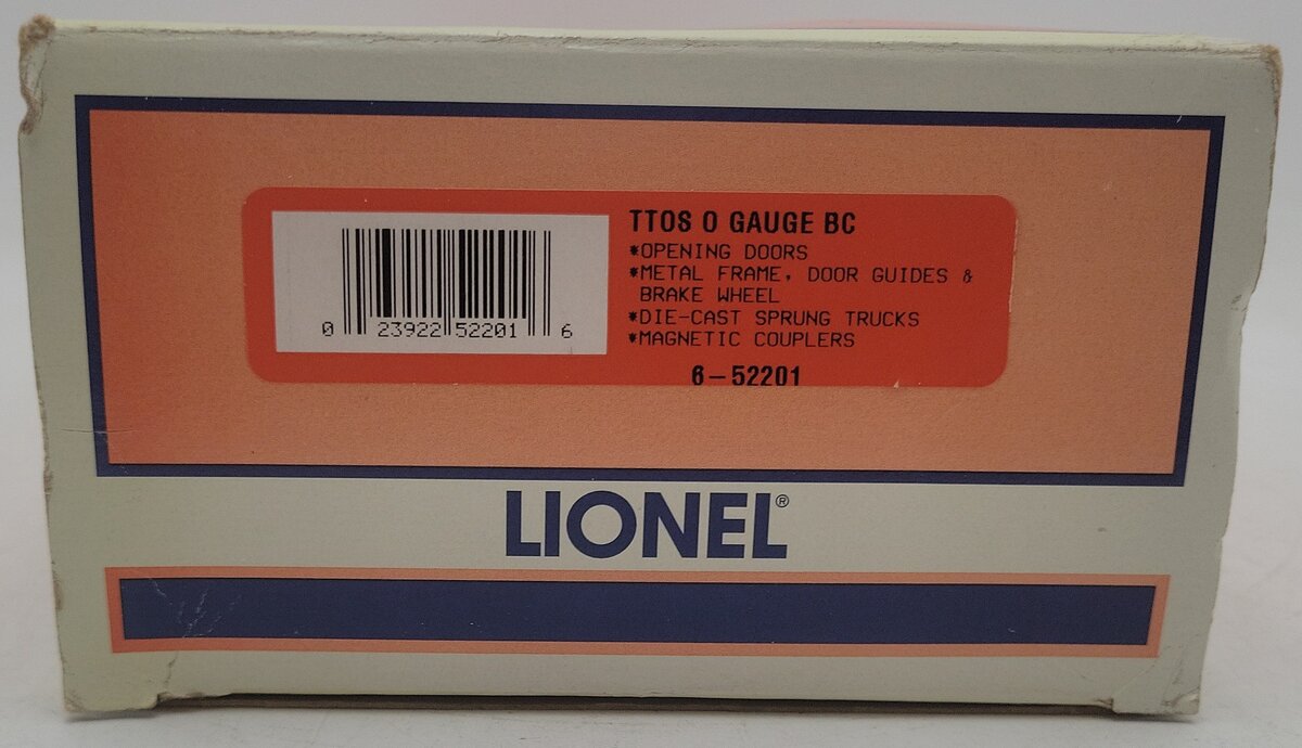 Lionel 6-52201 O Gauge SP TTOS Box Car EX/Box