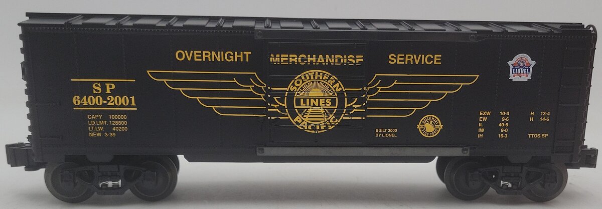 Lionel 6-52201 O Gauge SP TTOS Box Car EX/Box