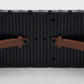 K-Line K661-1752 O Gauge NYC&HRR Flatcar w/Cannons LN/Box