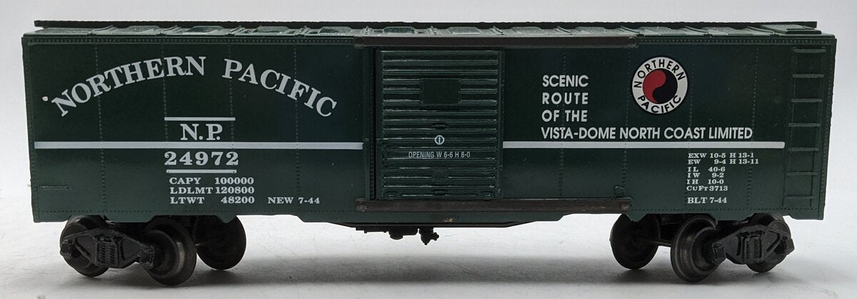 Williams 3223 O Gauge No.23 Northern Pacific Box Car LN/Box
