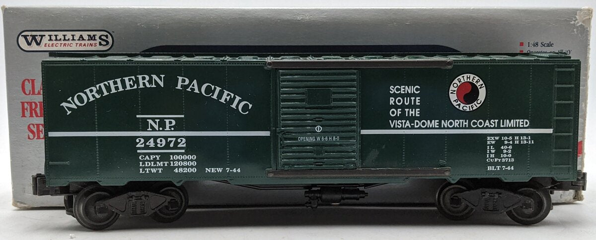 Williams 3223 O Gauge No.23 Northern Pacific Box Car LN/Box