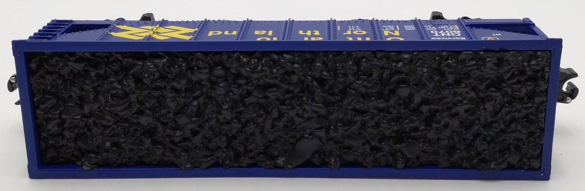 K-Line 6-21637 "O" Ontario Northland Open-Top Ribbed Hopper w/Coal Load #6070 LN/Box