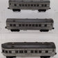 Lionel 2421S Vintage O Lionel Lines 2421, 2422, 2423 Passenger Cars: (Set of 3) VG