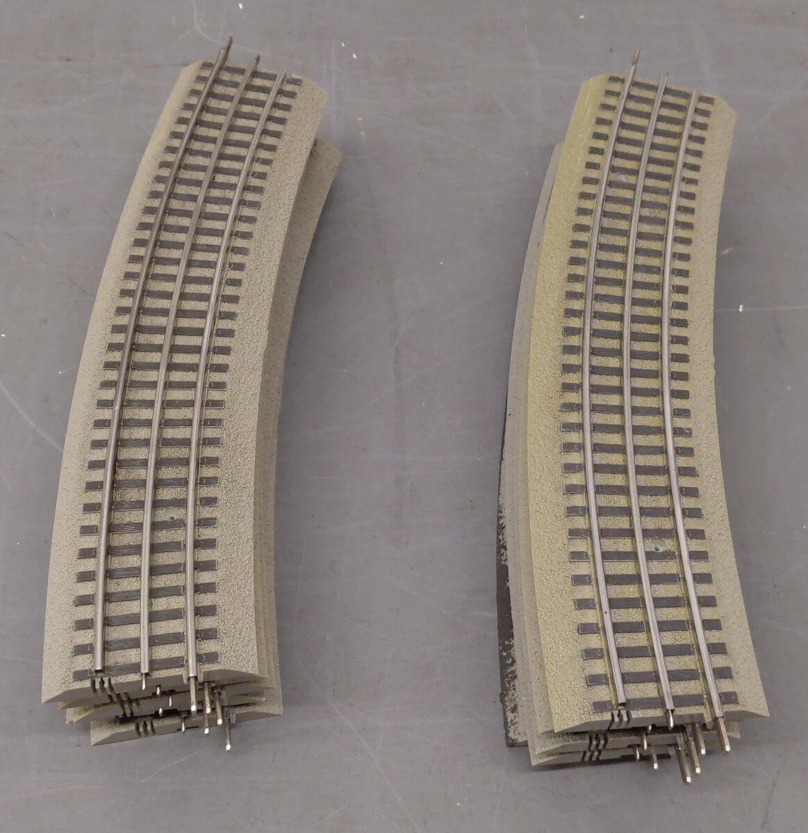 Lionel 6-12041 O Gauge FasTrack O72 Full Curve Track (10) EX
