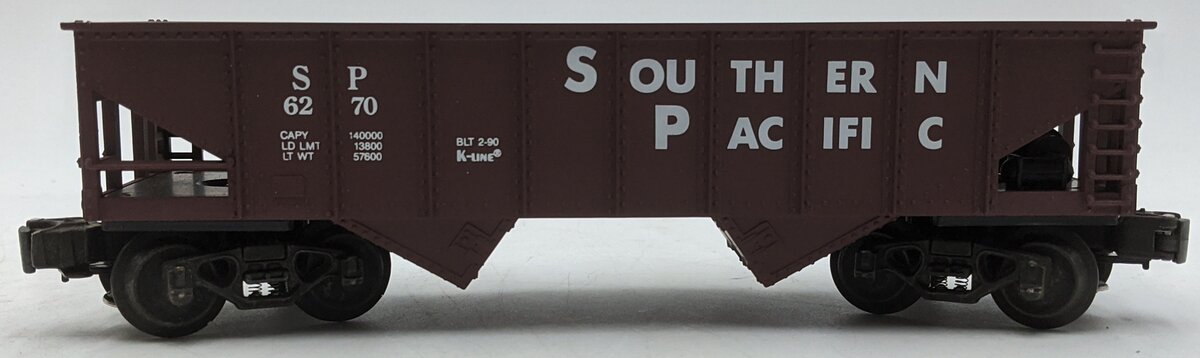 K-Line K6270 O Gauge Southern Pacific Classic 2-Bay Hopper VG/Box