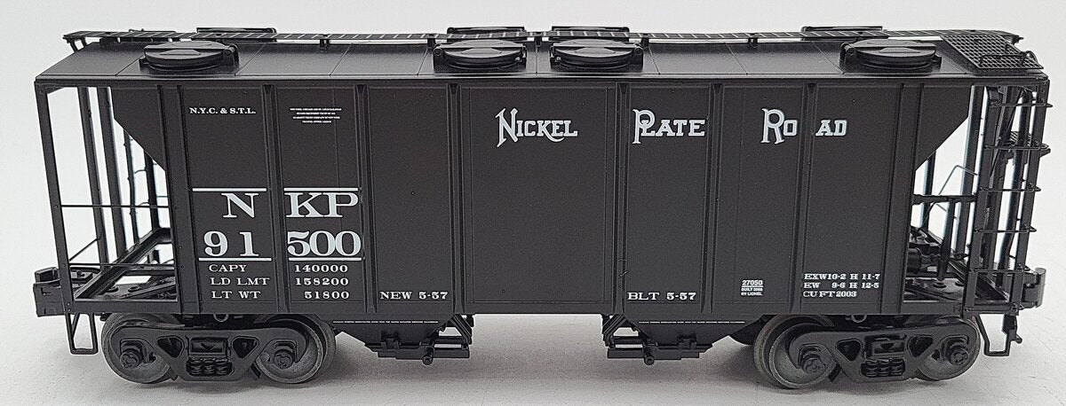 Lionel 6-27050 O Gauge Nickel Plate PS-2 Hopper #91500 EX
