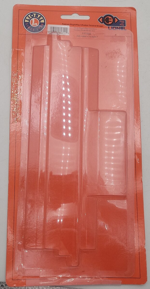 Lionel 6-81314 O Gauge FasTrack Power Block Lock-on EX/Box