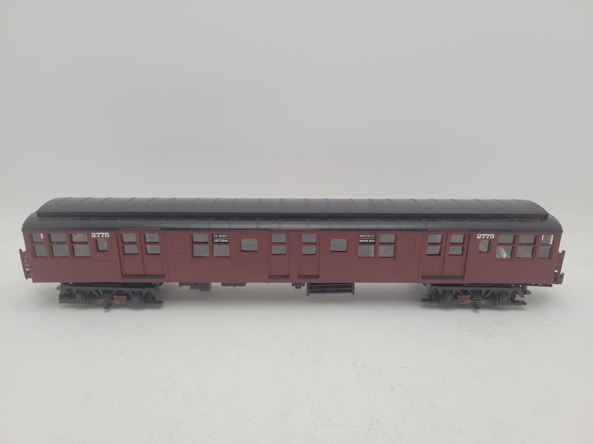 MTH 20-2675-1 O Gauge BMT 2500-Series Non-Powered Subway Car #2775 EX