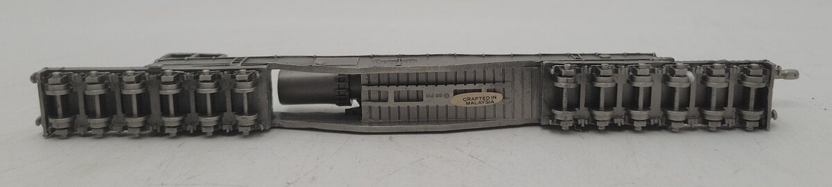 Franklin Mint Pewter "Anzio Annie" German WWII Railway Gun Car EX