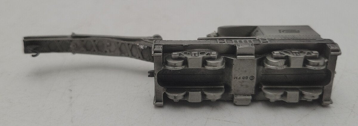 Franklin Mint Pewter Penn Central Wrecking Crane EX