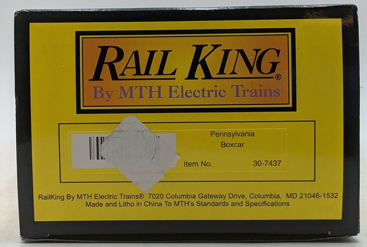 MTH 30-7437 O Gauge Pennsylvania RR "Road of The Turbine" Boxcar #28667 LN/Box