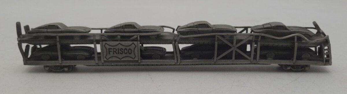 Franklin Mint Pewter Frisco Car Carrier EX