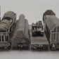 Franklin Mint Assorted Pewter Freight Cars [6] EX