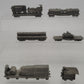 Franklin Mint Assorted Pewter Freight Cars [6] EX