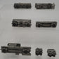 Franklin Mint Assorted Pewter Freight Cars [7] EX
