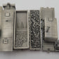 Franklin Mint Assorted Pewter Freight Cars [7] EX