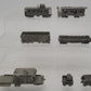 Franklin Mint Assorted Pewter Freight Cars [7] EX