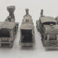 Franklin Mint Assorted Pewter Steam Locomotives [5] EX