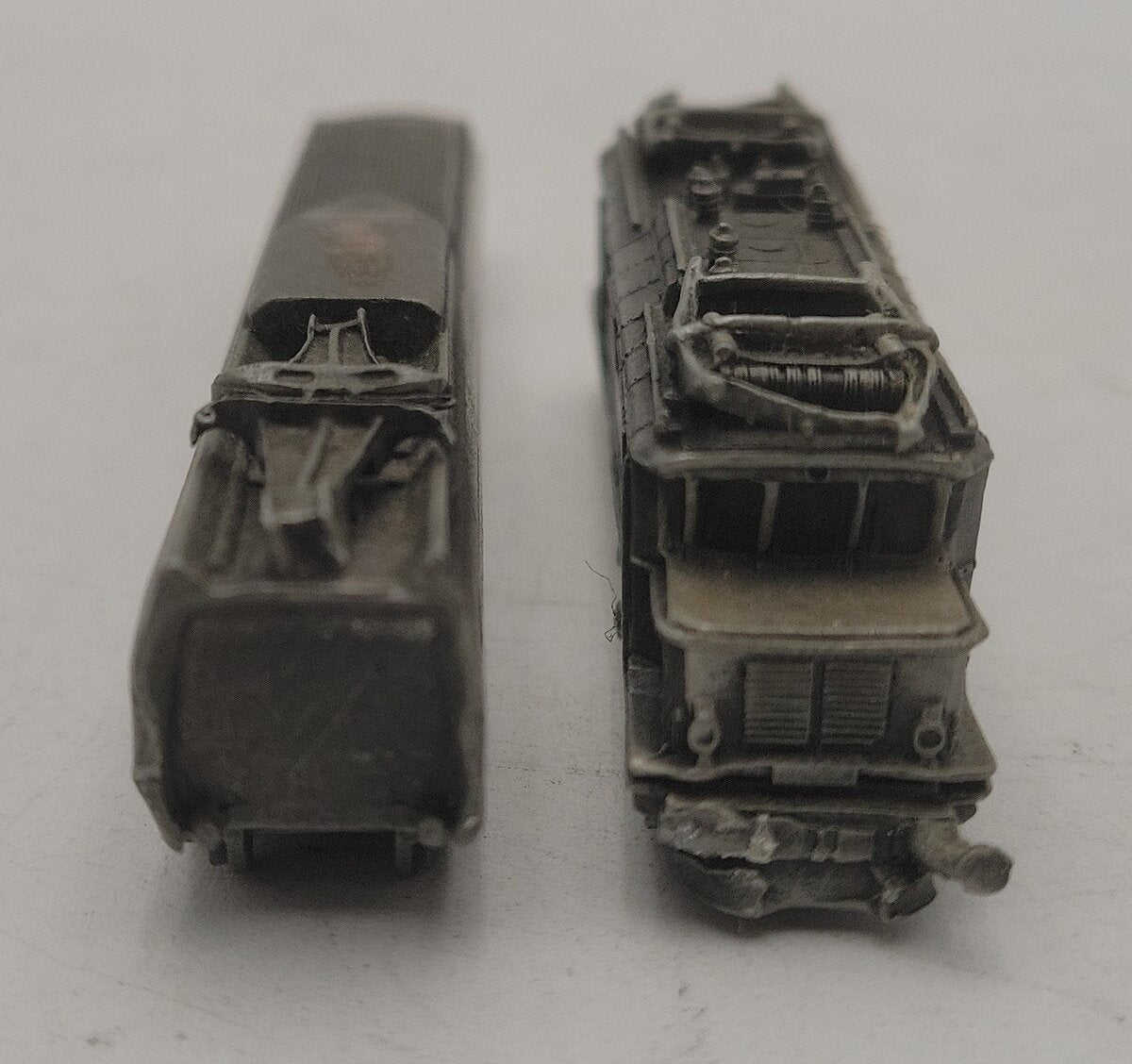 Franklin Mint Assorted Pewter Electric Locomotives [2] EX