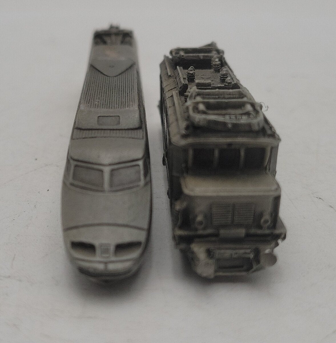 Franklin Mint Assorted Pewter Electric Locomotives [2] EX