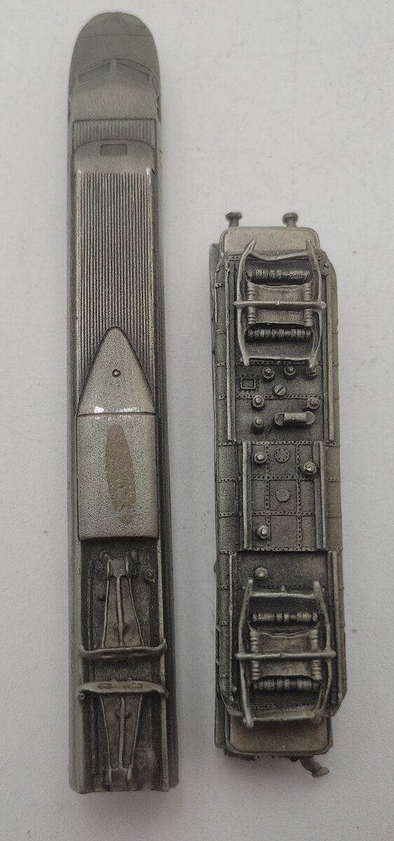 Franklin Mint Assorted Pewter Electric Locomotives [2] EX