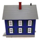 MTH 30-90248 Row House (Blue with Green Shutters) LN