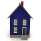 MTH 30-90248 Row House (Blue with Green Shutters) LN