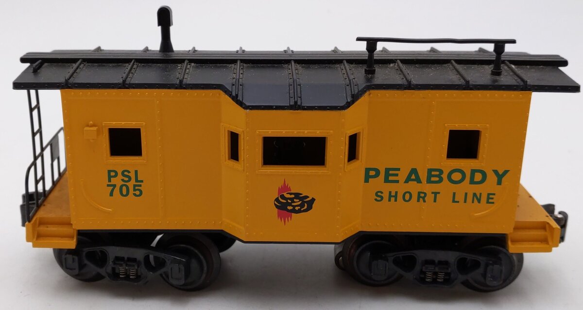 K-Line O Gauge Peabody Short Line Caboose #705 VG