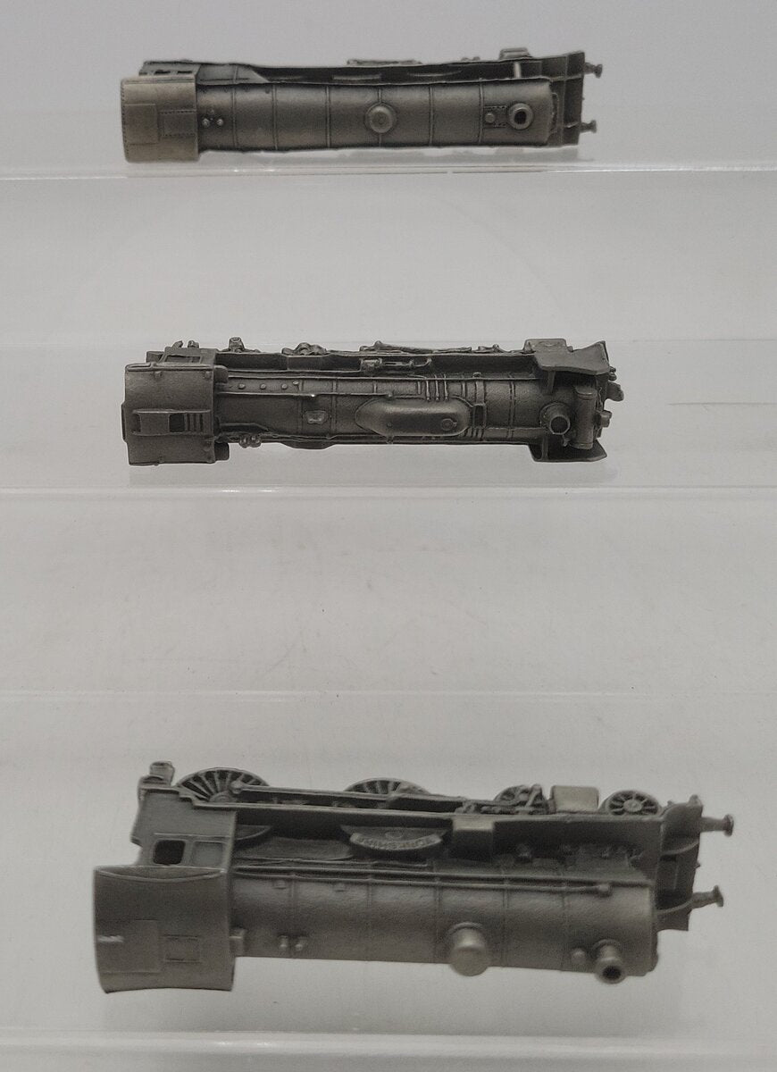 Franklin Mint Assorted Pewter Steam Locomotives [3] EX