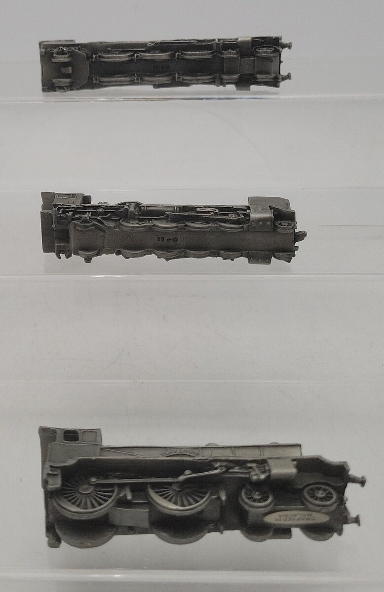 Franklin Mint Assorted Pewter Steam Locomotives [3] EX