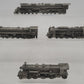 Franklin Mint Assorted Pewter Steam Locomotives [4] EX
