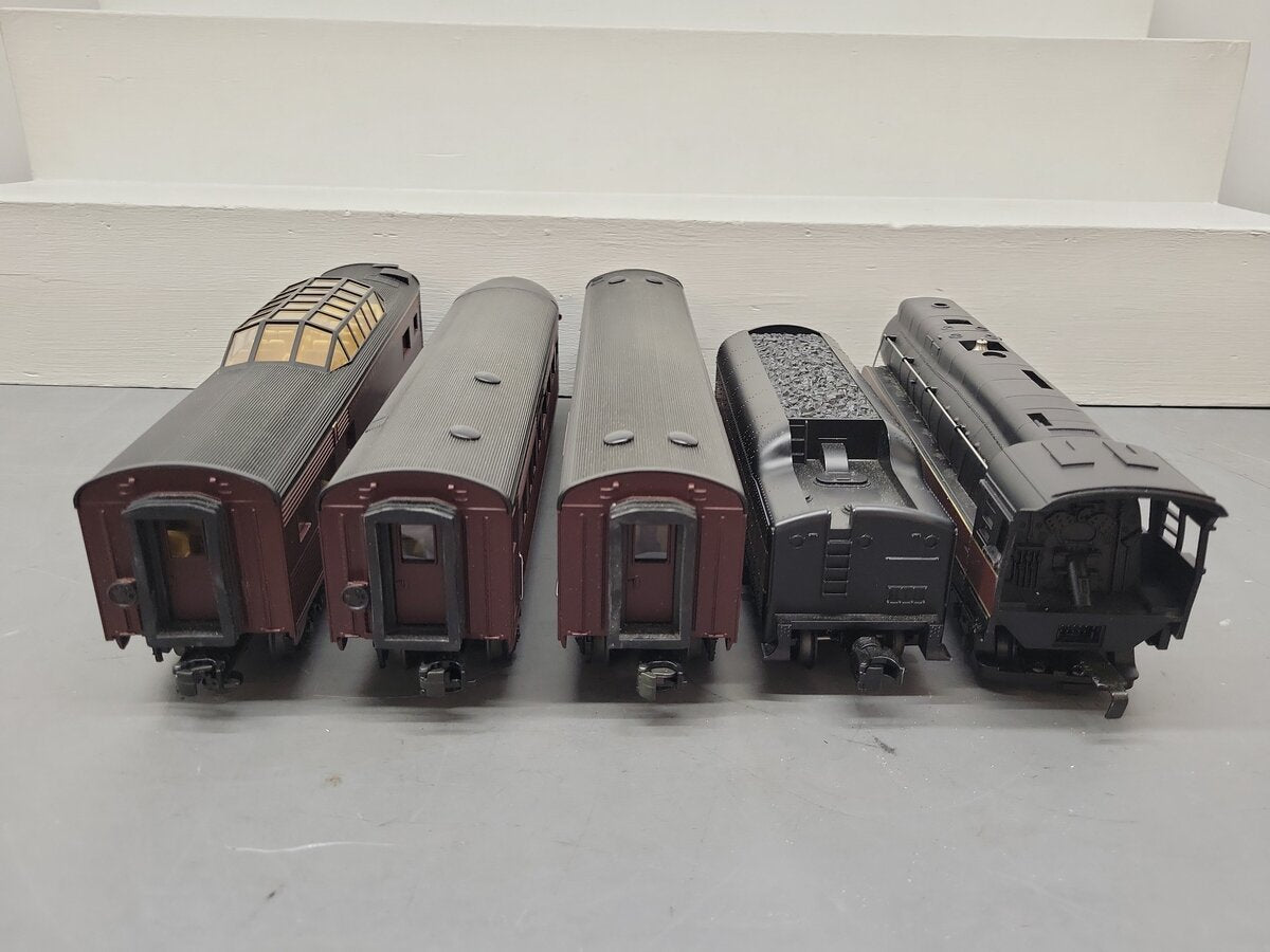 MTH 30-4036-1 O Gauge N&W 4-8-4 J Bantam Steam Passenger Train Set w/PS2 #612 EX/Box