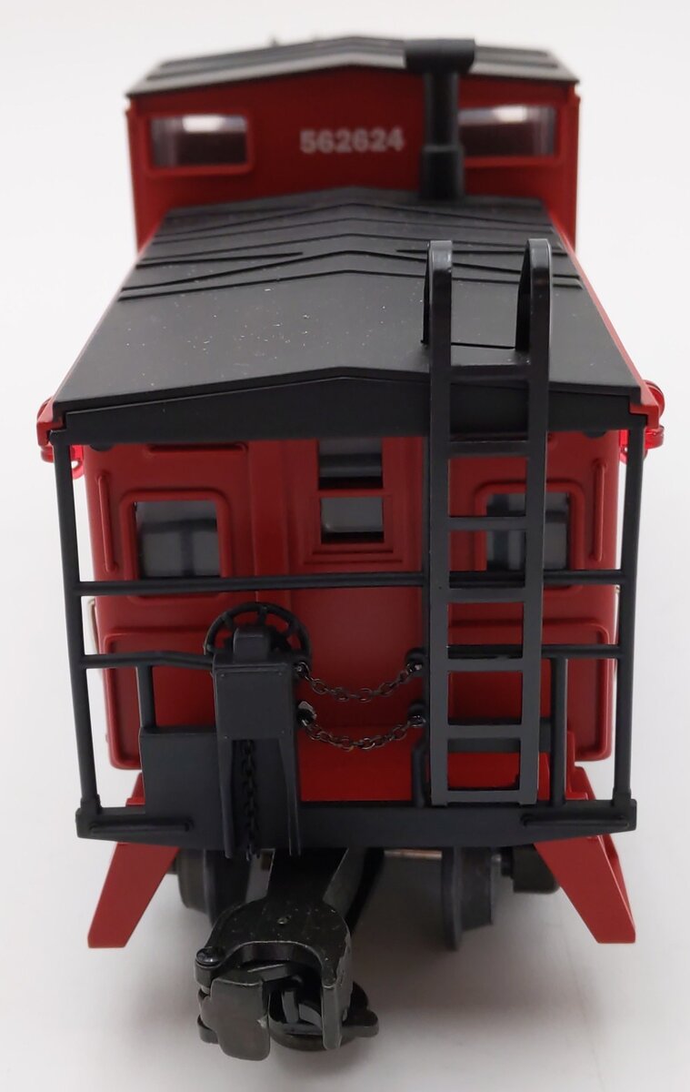 MTH 20-9103 O Gauge Norfolk and Western Extended Vision Caboose #562624 EX
