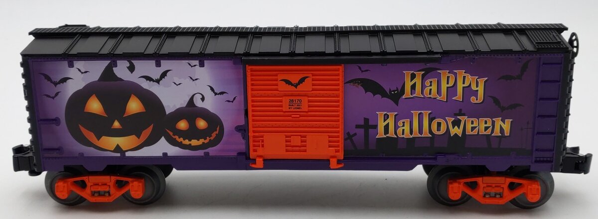 Lionel 2128170 O Gauge Halloween Sound Box Car LN/Box