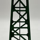 Lionel 395 Vintage O 4 Light Green Metal Floodlight Tower EX/Box