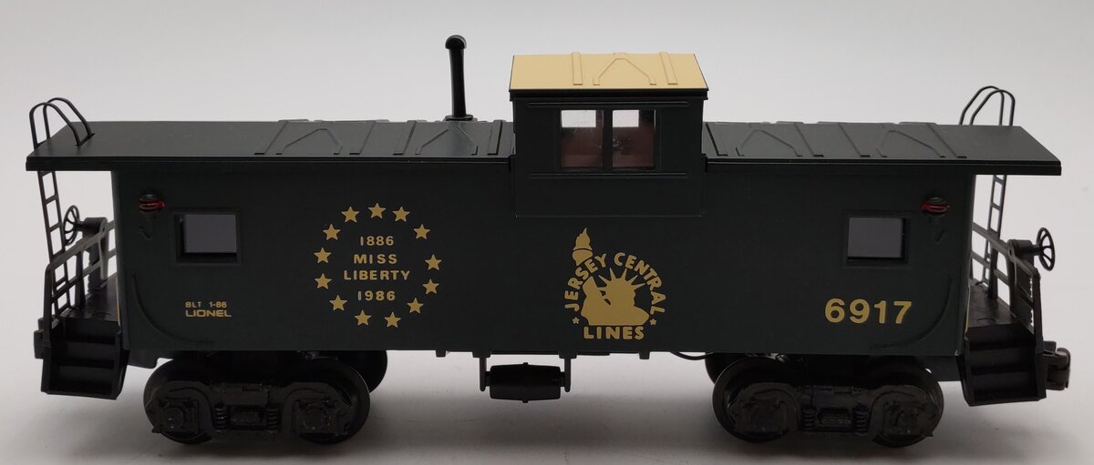 Lionel 6-6917 O Gauge Jersey Central Extended Vision Caboose LN/Box