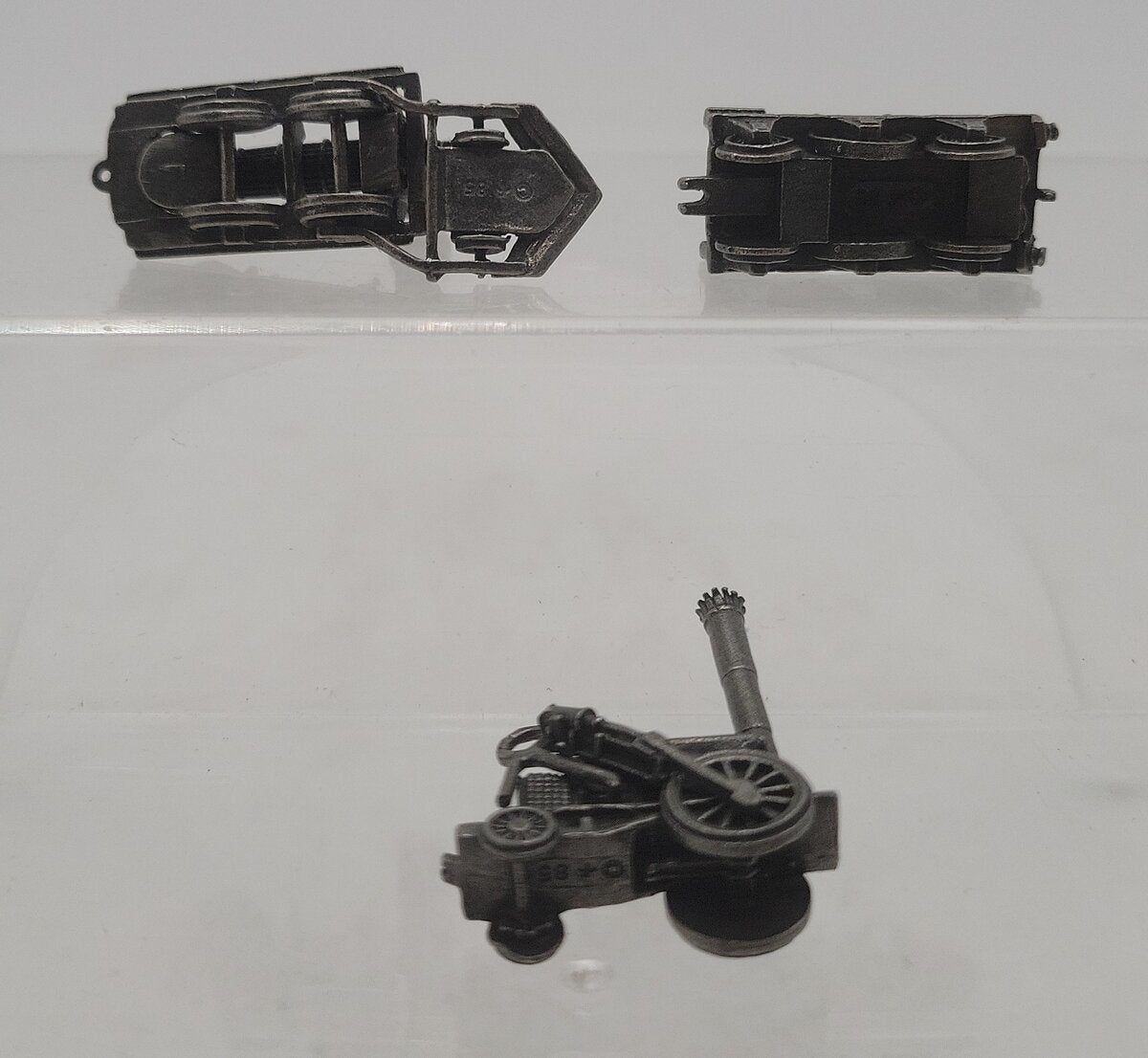 Franklin Mint Assorted Pewter Steam Locomotives [3] VG