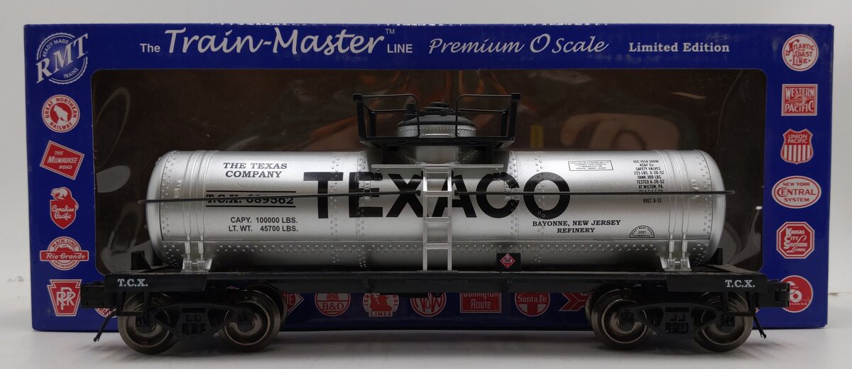 RMT 96899-35 O Texaco Oil Single Dome Tank Car #689562 EX/Box