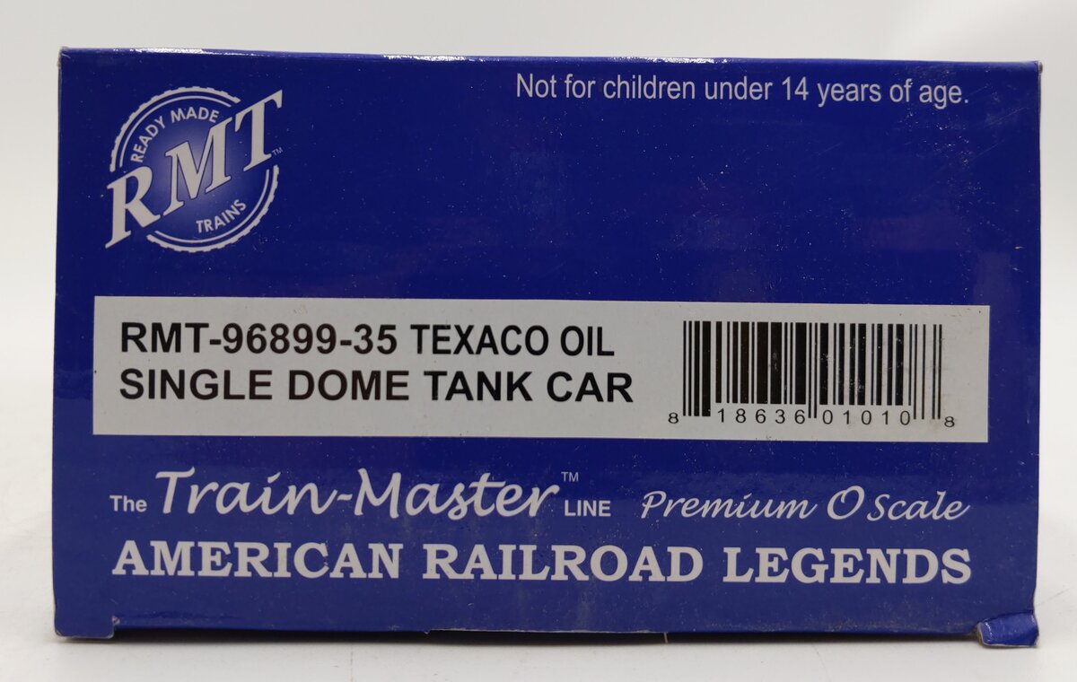 RMT 96899-35 O Texaco Oil Single Dome Tank Car #689562 EX/Box