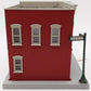 MTH 30-90233 O Assembled Anita Mann Dating Service 2-Story Building VG