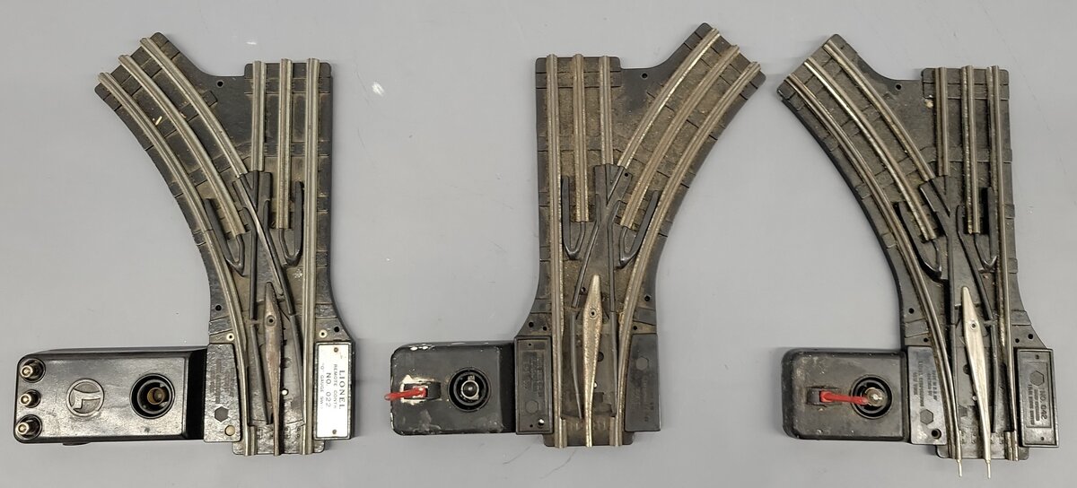 Lionel O22 Vintage O Left-Hand & Right-Hand Remote Control Switches [3]