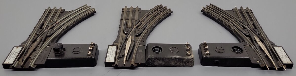 Lionel O22 Vintage O Left-Hand & Right-Hand Remote Control Switches [3]