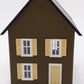 MTH 30-9044 O Gauge Brown Row House #1 - Undecorated EX