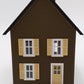 MTH 30-9044 O Gauge Brown Row House #1 - Undecorated EX