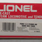 Lionel 6-18602 O Gauge Pennsylvania 4-4-2 Steam Locomotive and Tender #8602 VG/Box