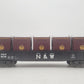MTH 30-7297 Norfolk & Western Gondola Car w/LCL Containers EX