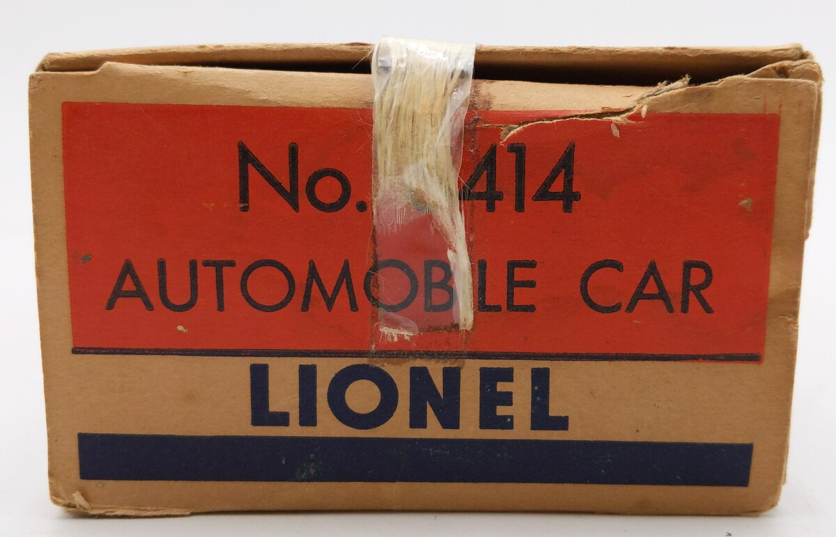 Lionel 6414 Vintage O Gauge Postwar Evans Autoloader with 4 Automobiles VG/Box