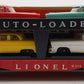 Lionel 6414 Vintage O Gauge Postwar Evans Autoloader with 4 Automobiles VG/Box