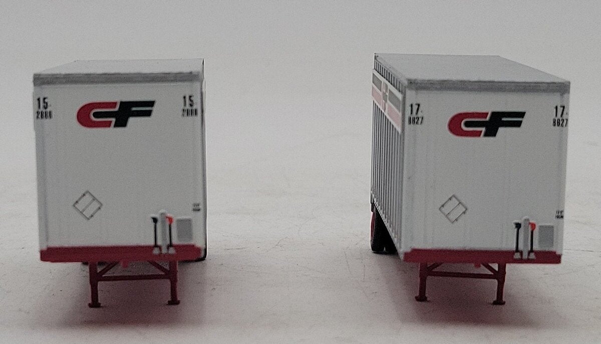 Athearn 91052 HO CF 28' Trailers with Dolly #2 (2) LN/Box