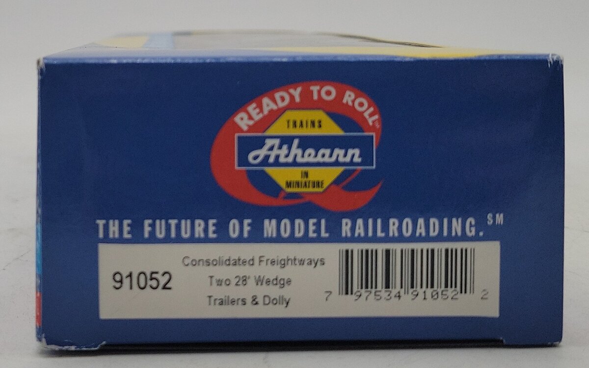 Athearn 91052 HO CF 28' Trailers with Dolly #2 (2) LN/Box